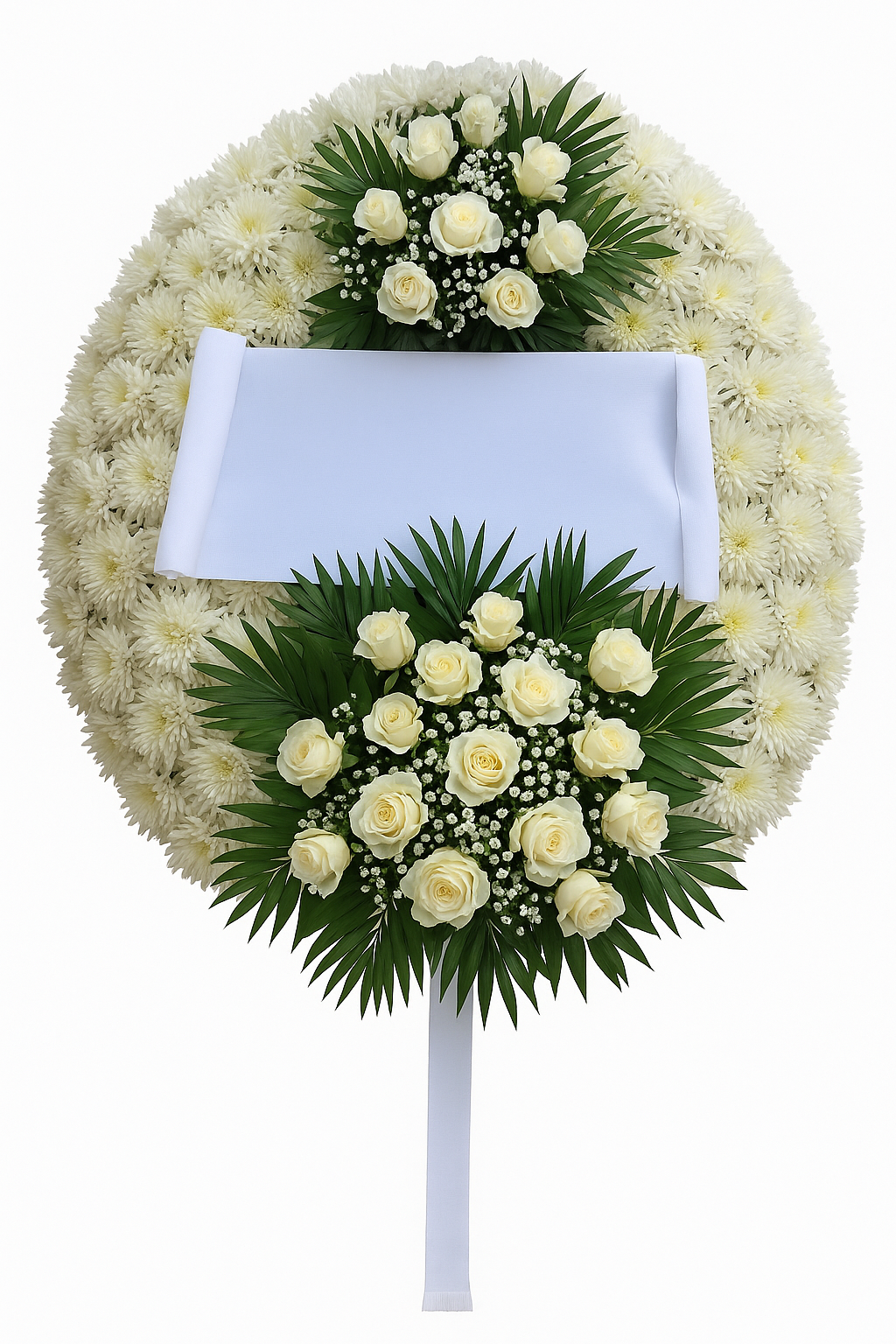 Στεφάνι με Χρυσάνθεμα & Συνθέσεις